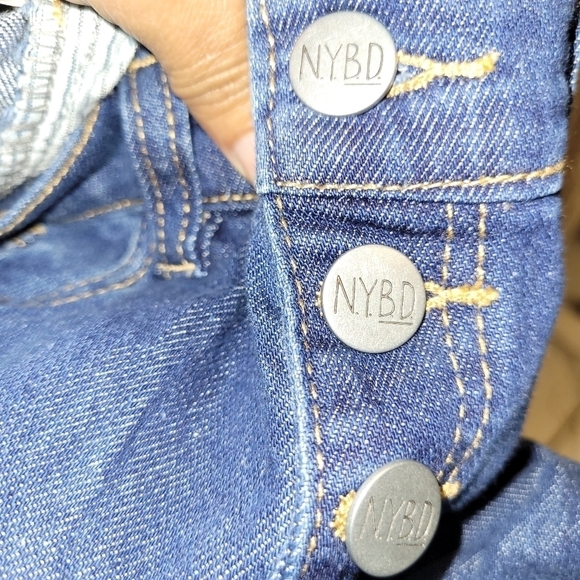 N.Y.B.D NOT YOUR BASIC DENIM HIGH WAIST WIDE LEGS IN SIZE 40, 28 US - Picture 12 of 16